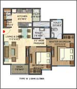 type_A_2BHK_Ultima