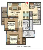 type_B_2BHK_Ultima